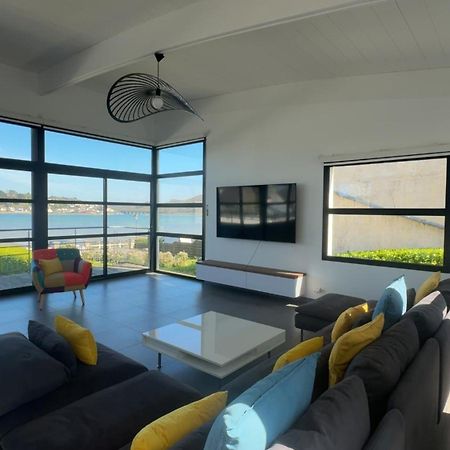 Maison Villa Montmarin Vue Mer Bretagne Nord Vers Roscoff Carantec Morlaix Plouescat Locquenole Avec Son Spa Et Sa Vue Mer Экстерьер фото